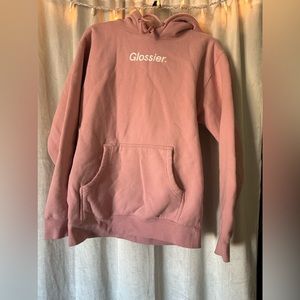 Glossier Pink Hoodie